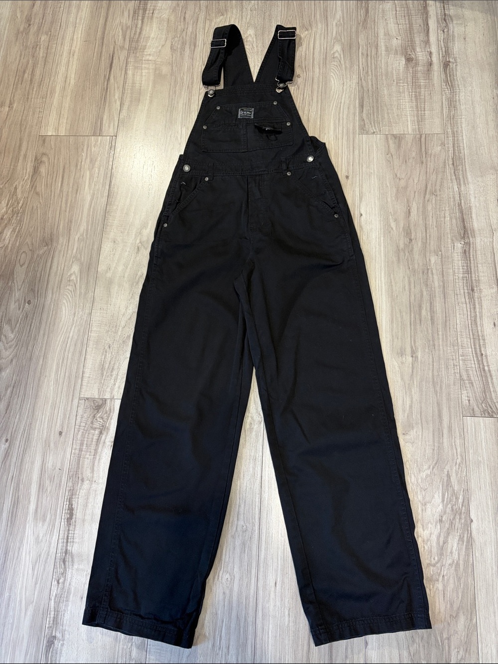 Black Women's Denim Overalls